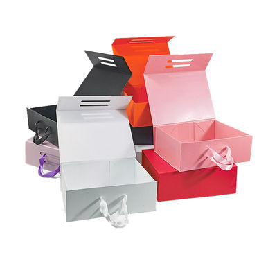 quality  Custom Logo Printed Foldable Garment Paper Clothing Packaging Box Handmade Magnetic Closure Foldable Gift Boxes factory