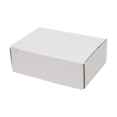 Recycled Printing Custom Logo Different Materials Colors 3 Ply Corrugated Box With Groove Shipping Corrugated Clothing Box Packaging