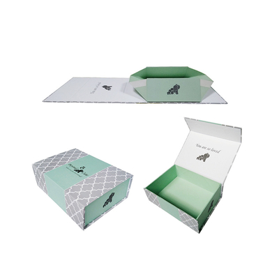 Recyclable Luxury Cardboard Book Style Packaging Box With Custom Cardboard Box With Handle