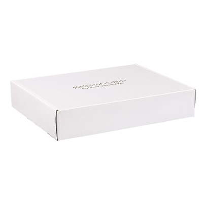 Recycled Materials Hot Stamping Pattern Customized Mailing Box Clothes Mailing Boxes Custom Logo Superhard Cardboard Mailbox